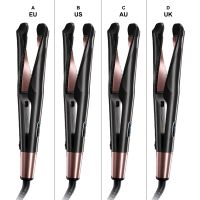 ☾ Hair Straightener Curler 2-in-1 Adjustable Hairstyling Iron Hairdressing Too