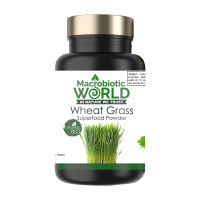 Organic/Bio Wheat Grass Powder  ผงต้นอ่อนข้าวสาลี 100g