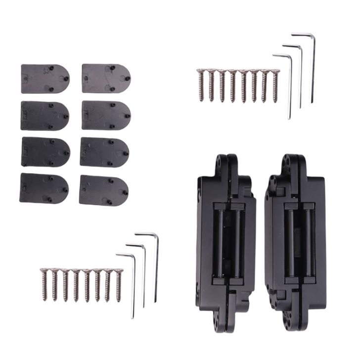 2pcs-6-inch-concealed-door-hinges-invisible-hinges-concealed-hinges-180-degree-swing-hinge-3-way-adjustable-butt-hinge