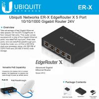 Ubiquiti EdgeRouter X Advanced Gigabit Ethernet Routers ER-X