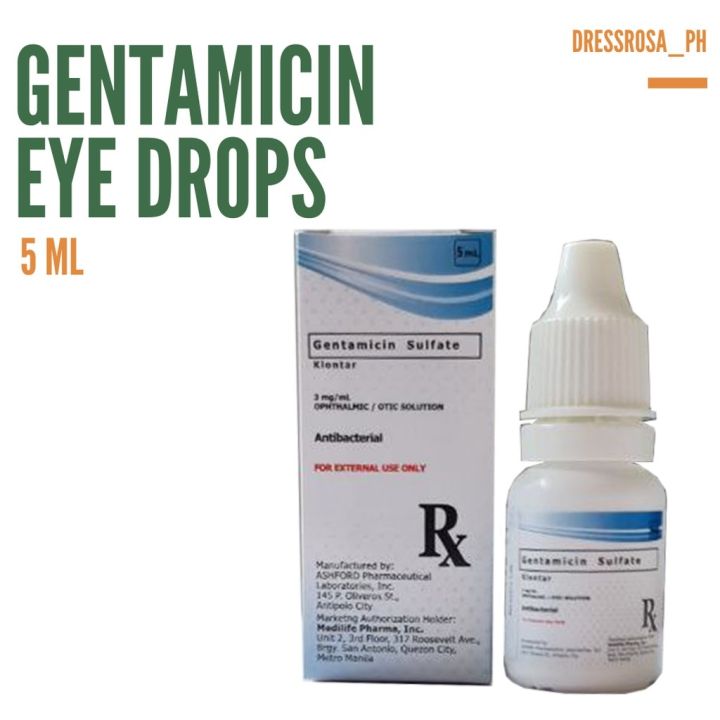 Gentamicin Eye Drops for Pet Cat Dogs Chicken Pigeon Poultry Eye