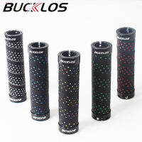 BUCKLOS ที่จับ Mtb ที่ล็อคได้ Double Lock Ring Bike Grips ที่จับจักรยานเสือภูเขากันลื่นที่จับจักรยานน้ำหนักเบาพร้อมปลั๊กปลายบาร์-Sediue