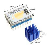 Lacooppia สเต็ปเปอร์มอเตอร์แบบ Tmc2240ทนทานพร้อมฮีทซิงค์ประสิทธิภาพสูง