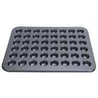 48 ถ้วย Cupcake Pan มัฟฟินถาด Cupcake แม่พิมพ์ Muffin Pan เหล็กคาร์บอน Baking Pan Non Stick Bakeware Biscuit Pan อุปกรณ์ทำอาหาร