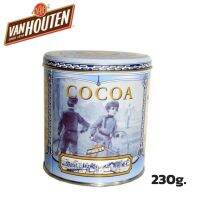 Van Houten Cocoa โกโก้ แวนฮูเทน กระป๋องฟ้า 230g