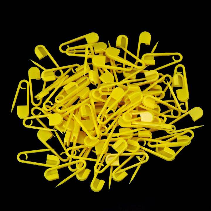 hot-dt-100pcs-safety-plastic-tag-pin-5-colors-fastener-knitting-label-card-hangtag-pins-apparel-accessories