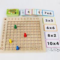 ✎☄✾ Montessori Multiplication Board Game Montessori Multiplication Game Multiplication Chart Children Counting Math aiath