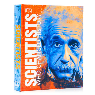 Spot DK encyclopedia series scientists who changed history English original scientists Popular Science Encyclopedia reading material biography full picture solution exquisite picture Hardcover