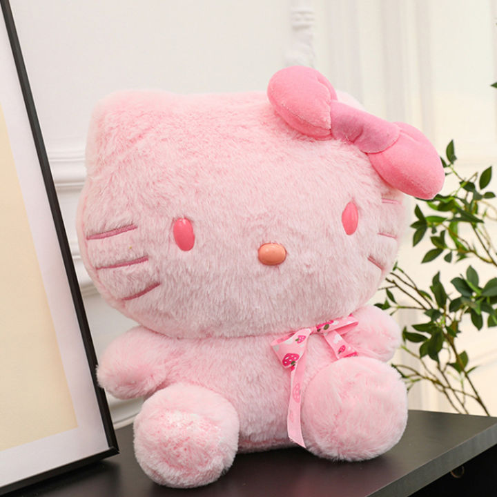 ตุ๊กตาหนานุ่ม-hello-kitty-น่ารักมีตุ๊กตาหนานุ่มที่สมจริงตุ๊กตาสตัฟขนนุ่มสบายผิวเหมาะสำหรับเป็นของขวัญวันเกิดสำหรับเด็กสำหรับวันเด็ก