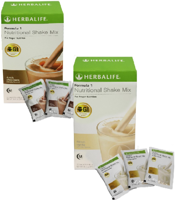 Herbalife Nutrition Formula 1 Nutritional Shake Mix - Dutch Chocolate Flavour