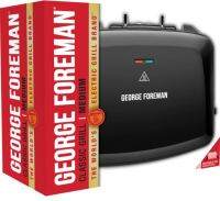 George Foreman Medium Removable Plates Grill 24330 เครื่องปิ้งย่างอเนกประสงค์ไร้น้ำมัน 5 Portion ถอดถาดล้างได้ Dishwasher Safe Fast Heating ของแท้ Import from UK ใช้ไฟไทย 220v Healthy Cooking