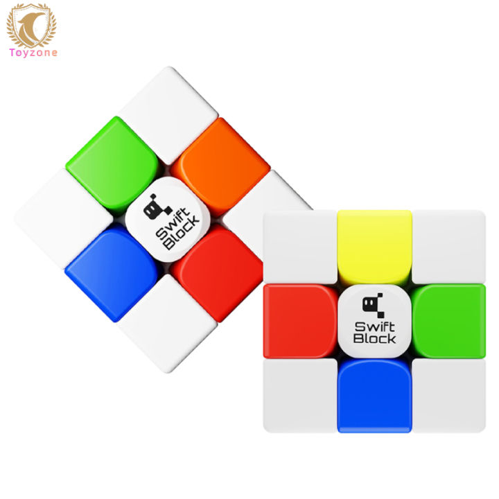 Gan Swift Block 355s 3x3 Magnetic Magic Speed Cube Stickerless Professional  Educational Toys Cubo Magico Puzzle