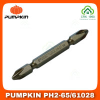 PUMPKIN  PH2-65/61028 ดอกไขควงลม ดอกไขควง คอยาว 13mm ผลิตจากเหล็กกล้าคุณภาพสูง S2