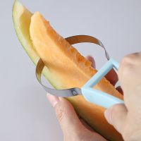 （HOT NEW）เครื่องตัดแตงโม CutterFruit แยกเยื่อกระดาษ4 In 1เครื่องตัดแตงโมชุดผลไม้แกะสลัก KnifeGadgets