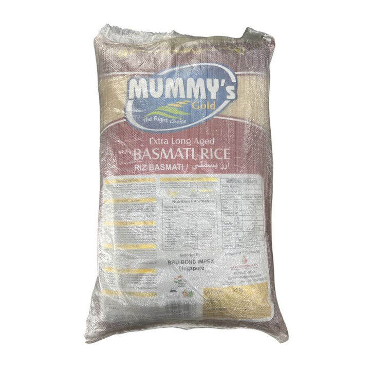 [LITTLE INDIA TRADING & WHOLESALES] Mummy’s Gold Basmati Rice 25kg Lazada Singapore