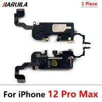 ของแท้สำหรับ iPhone 12 Pro Max 12หูฟังขนาดเล็กพร้อมแสงใกล้เคียงสายเคเบิลแบบยืดหยุ่นเซนเซอร์ชิ้นส่วนอะไหล่อะไหล่เปลี่ยนลำโพงหู