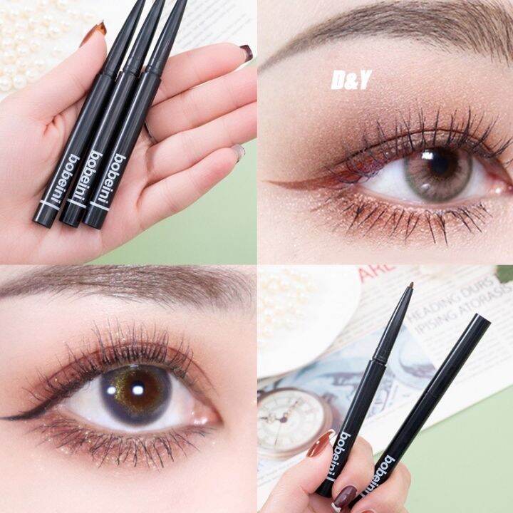 อายไลน์เนอร์-โบบีนี่-แบบหมุนอัตโนมัติ-bobeini-eyeliner-pencil-อายไลน์เนอร์ไม่ต้องเหลา-เขียนง่าย-สีชัด-มี-2-เฉดสีให้เลือกค่ะ