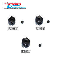 Losi 1/18 Mini-T 2.0 2WD Stadium Truck45# Steel Motor Pinion Gear 14/15/16 ฟัน-czechao