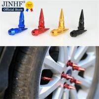 【CW】﹊✣  4Pcs Motorcycle Car Stem Caps Spike Dustproof Tire