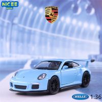 B58ของขวัญคอลเลกชันของเล่นเด็กทำจากโลหะจำลองรถ Diecast GT3 911พอร์ชของขวัญ