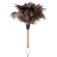 Chicken feather duster ostrich feather duster dust removal dust removal anti-static thickening non-shedding hair duster household cleaning