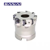 SANAI EXN03R จานตัดมิลลิ่งความเร็วสูง 50-22-6T 63-22-6T 50-22-8T 63-22-8T หัวกัด CNC Milling เครื่องมือ ไม่มี APMT Insert