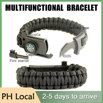 Tactical Gear for Women, Waterproof Bracelet for Men, Gift for Camper,  Adventure Gift, Survival Gift for Husband Birthday, Whistle Mountain - Etsy