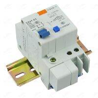 Dz47le-63 25a 10a 1P N 2P 3P 6a 40a 60a 230V 50Hz/60เบรกเกอร์กระแสไฟตกค้างมากกว่าการป้องกันกระแสไฟรั่ว