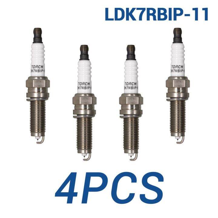 28PCS Car Candles Torch Spark Plug LDK7RBIP11 For ILZKR7B11GS For
