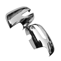 1Pair Car Rearview Mirror Cover Trim for Luxgen 7 SUV U7 2011-2017 Side Wing Mirror Chrome Decorative Protective Caps