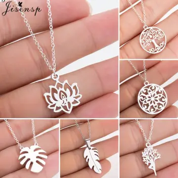 Lotus jewelry sale necklace