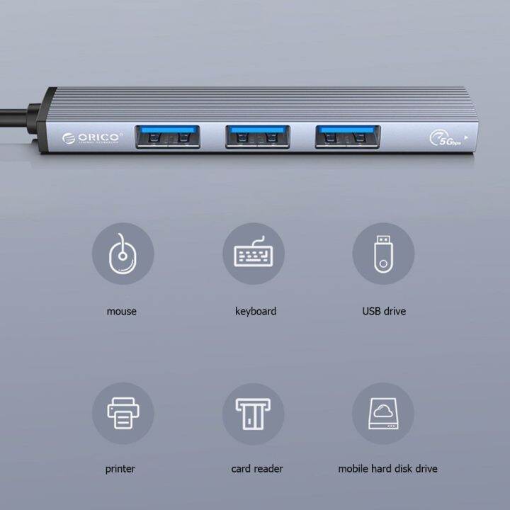 orico-usb-hub-3-0-2-0หลายฮับแยกอะแดปเตอร์-otg-พร้อมที่อ่านทีเอฟอลูมิเนียมสำหรับแล็ปท็อป-macboo-pro-hp-อุปกรณ์เสริมสำหรับ-pc-feona