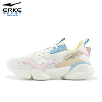Erke Ray Trandy สี Cream White/ Baby Blue รองเท้าผ้าใบ สำหรับผู้หญิง