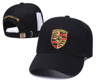 หมวกเบสบอลผู้ชาย Porsche Crest Hat Black One Size