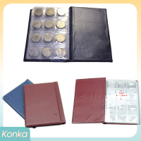 ✨ Konka 120 Coin Holder Collection เก็บเงินเงิน Penny กระเป๋าอัลบั้ม Book