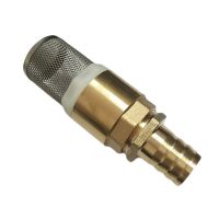 10mm 12mm 14mm 16mm 19mm 25mm 32mm OD Hose Barb Brass Check Valve Strainer Filter Bottom Valve Foot Valve For Water Valves