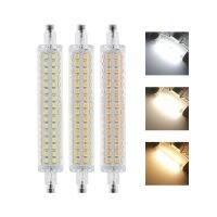 【❉HOT SALE❉】 aojia6891 10W 15W ไฟ Led R7s 78มม. J78 118มม. 2835 Smd 64 128หลอด Led เย็น/อุ่น/สีขาวธรรมชาติ