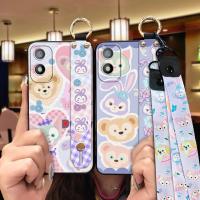 ring Waterproof Phone Case For Itel A18/Tecno POP6C Phone Holder Cartoon Kickstand Wristband Anti-dust Fashion Design