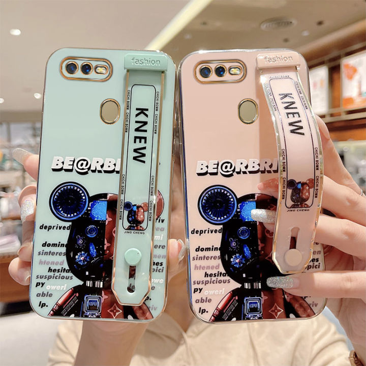 jiefie-เคสโทรศัพท์ลายการ์ตูนหมีน่ารัก-เคสโทรศัพท์-tpu-นิ่มลายหมีสุดหรูสำหรับ-oppo-f9-oppo-f11