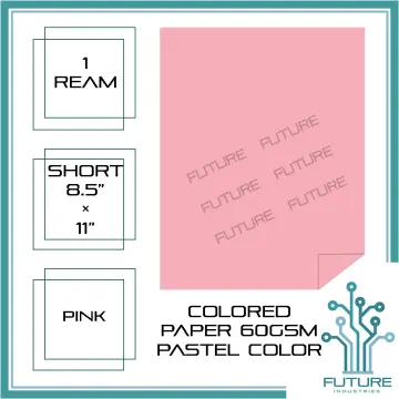 MORE Colored Copy Paper 80gsm (1 ream)