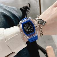 Hot Seller Klein blue watch ins style high value personality cool male and female junior school students Korean version waterproof unicorn