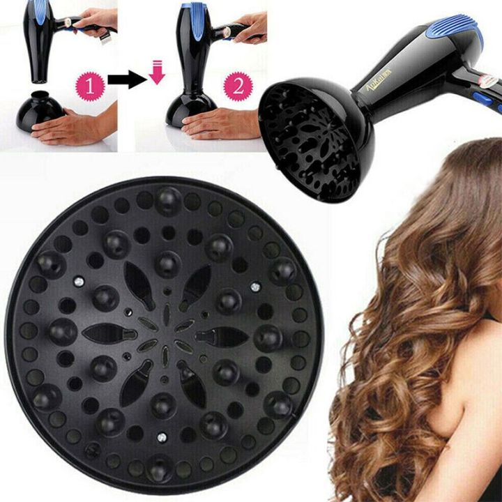 New Universal Hair Diffuser Adaptable For Blow Dryers With Design Curly Hair  Large Wind Hairdressing Salon Supply Styling Tool 