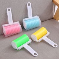 【YF】 Washable Clothes Hair Sticky Roller Reusable Portable Home Clean Pet Remover Carpet Bed Sofa Dust Collector