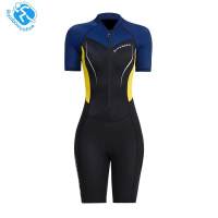 DIVE SAIL 1.5Mm Neoprene Surfing Scuba Snorkel ว่ายน้ำผู้หญิง Body Wetsuits