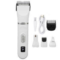 ชุดกรรไกรตัดขนสุนัข R Shape Hair Trimmer จอแสดงผล LED ไร้สายสำหรับ Rump