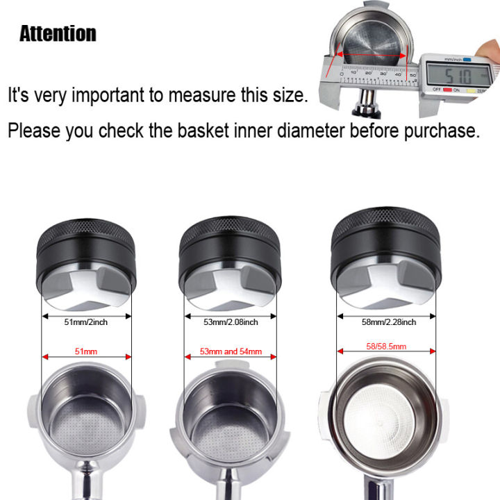 bmwa-51-53-58-mm-เเทมเปอร์-ที่กดกาแฟ-ที่กดกาแฟสเตนเลส-หัวคู่-ที่กดกาแฟมาการอง-ที่อัดกาแฟ-เเทมเปอร์-ที่กดกาแฟ-coffee-tamper