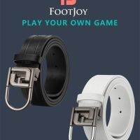 FootJoy เข็มขัดกอล์ฟสำหรับทุกเพศ,ใหม่ใส่สบายกันน้ำแฟชั่นของผู้ชายเข็มขัดเทรนด์เรียบง่ายนำเข้าสไตล์ใหม่