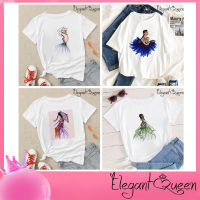 สง่างามเรียบหรู❤Queen Hip-Hop Men Women Tops T Shirt Short Sleeve Super Star T-Shirt Casual Shirt