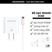 Củ Sạc Nhanh 20W Chính Hãng SENDEM ZC60