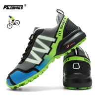 รองเท้าขี่จักรยาน MTB พร้อมคลิปผู้ชาย Speed Road Dirt Bike รองเท้าผ้าใบ Cleat Racing ผู้หญิงจักรยาน Flat Mountain Route SPD Boots